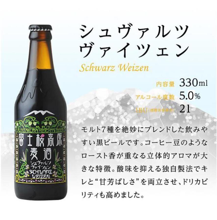 ＜2025年8月～9月発送＞【富士山の麓で育つ】河口湖町産Inakakara「ゴールドラッシュ」6本  ×【富士河口湖地ビール】富士桜高原麦酒（シュヴァルツヴァイツェン4本セット）金賞クラフトビール