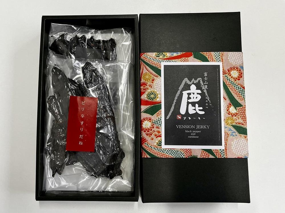 富士山麓天然鹿肉ジャーキー　2種（計120ｇ）