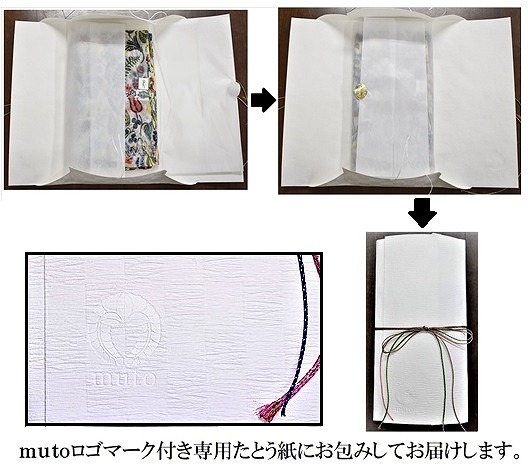 シルク×カシミアストール「ハーバリウム」ネイビー[スティグリンドベリ]（男女兼用）天然素材ストール専門店muto