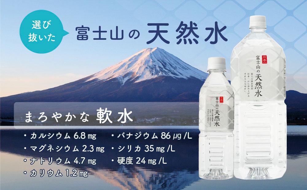 「富士山の天然水」2Lペットボトル