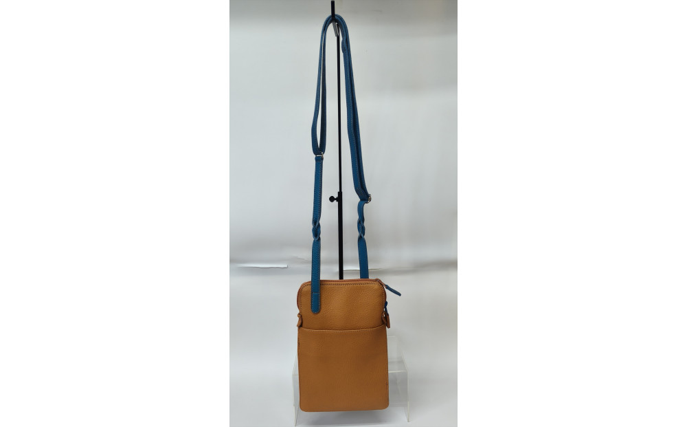 「鞄工房　香」レザーミニショルダーバッグ「海」