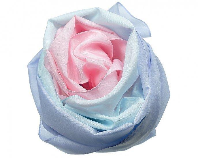 富士桜工房コットン×シルクストール SURURI (紫陽花)スルリと滑るようなサラサラ質感！