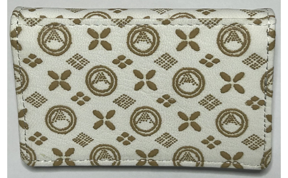 白い甲州印伝「URUSHINASHIKA」コインケース1個