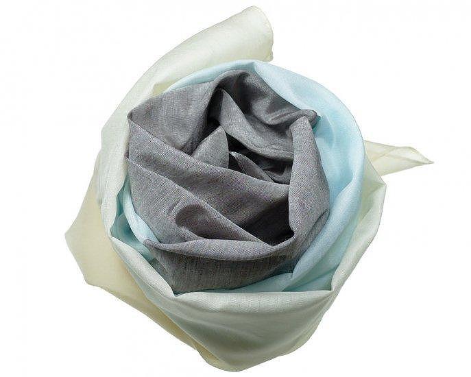 富士桜工房コットン×シルクストール SURURI (シーサイド)スルリと滑るようなサラサラ質感！