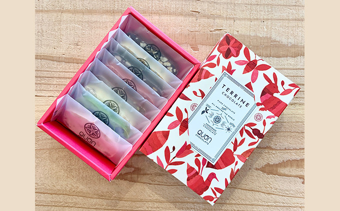 久遠チョコレート テリーヌ8枚入 ランダムBOX | チョコレート テリーヌ 久遠  手作り 人気 おすすめ スイーツ お菓子 カカオ ドライフルーツ ナッツ ギフト プレゼント 長野県 長野市 信州 信濃 ふるさと納税