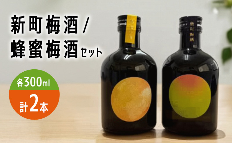 新町梅酒/蜂蜜梅酒セット お酒 リキュール 飲み比べ 晩酌 長野県 |  梅酒 蜂蜜梅酒 酒 飲み比べ 晩酌 人気 おすすめ プレゼント  送料無料  長野県 長野市 信州 信濃 ふるさと納税