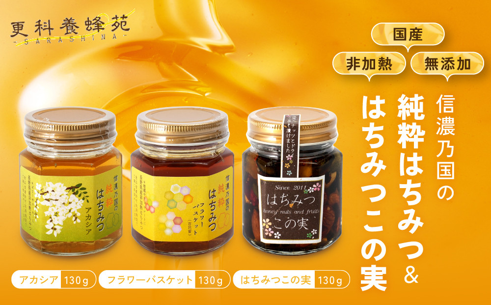 信濃乃国の純粋はちみつとこの実 国産 ギフト ハニーナッツ 詰め合わせ 蜂蜜 ハチミツ |  はちみつ 国産 ギフト 人気 おすすめ 健康 美容 長野県 長野市 信州 信濃 ふるさと納税