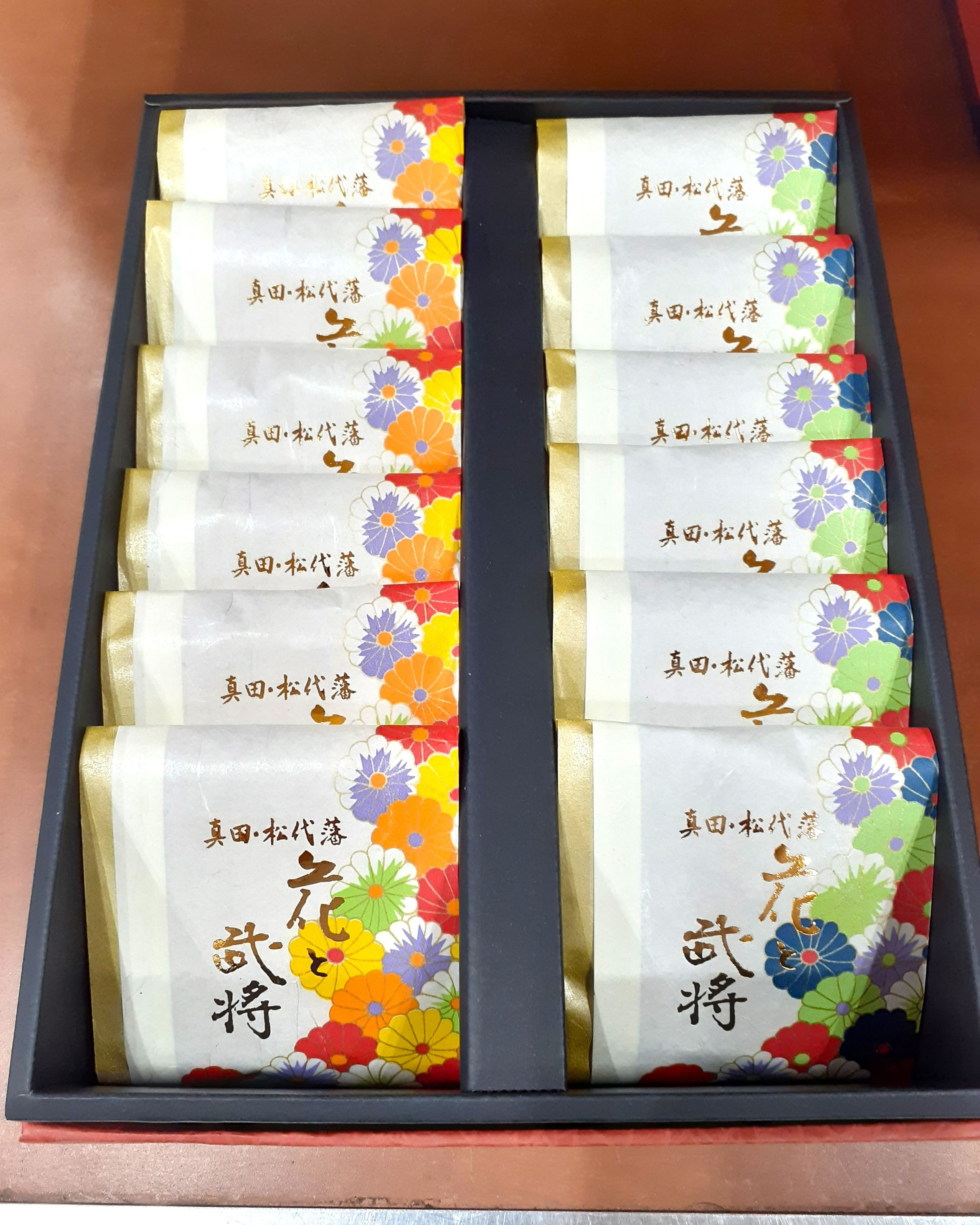 信州松代藩　花と武将サブレ１２枚入 |   サブレ 焼き菓子 お菓子 クッキー 洋菓子 ギフト お土産 人気 おすすめ  送料無料 長野 信州 送料無料 ふるさと納税