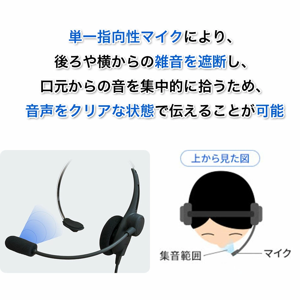 片耳軽量ヘッドセット SOUND WARRIOR SW-H1 イヤホン マイク ヘッドホン 周辺機器 オーディオ周辺機器 PC テレワーク 在宅ワーク リモート 城下工業 信州 長野　【 上田市 】