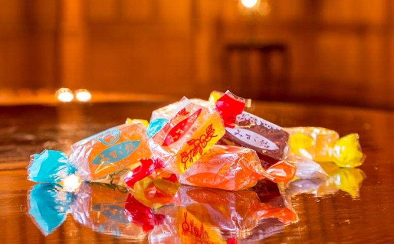 みすゞ飴箱入　中大　銘菓 林檎 ゼリー 和菓子 お菓子 菓子 スイーツ りんご 長野 信州