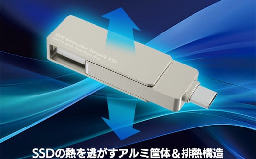 縲015-38縲代Ο繧ク繝繝繧ッ USB-A/C蟇セ蠢 螟紋サ倥¢SSD 250GB LMD-SPE025UAC