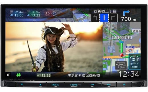 【275-02】JVCケンウッド　ナビゲーション　MDV-S711HD