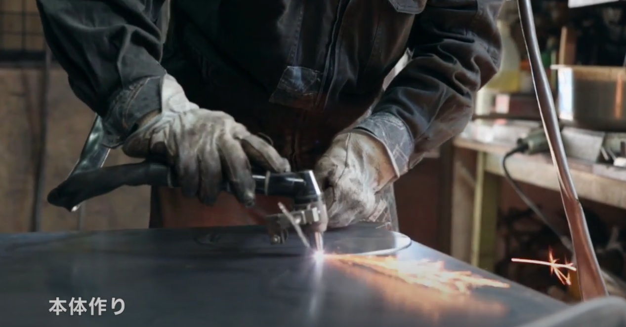 フライパン 約24cm 手作り 手打ち 鍛造 たんぞう 日用品 料理 料理道具 長野県 伊那市 【053-05】