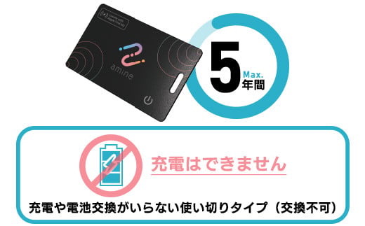 【010-89】ロジテック 使い切り 紛失防止タグ カード型 LGT-LWNNCD1BKA