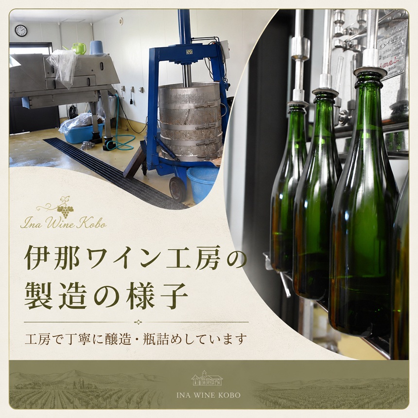 ワイン 伊那ワイン工房 辛口 ワイン 2本 セット （ ヴィンテージ メルロー と ケルナー ）｜ワイン 赤ワイン 白ワイン お酒 アルコール 飲料 信州 飲み比べ 長野県 伊那 信州【020-53】
