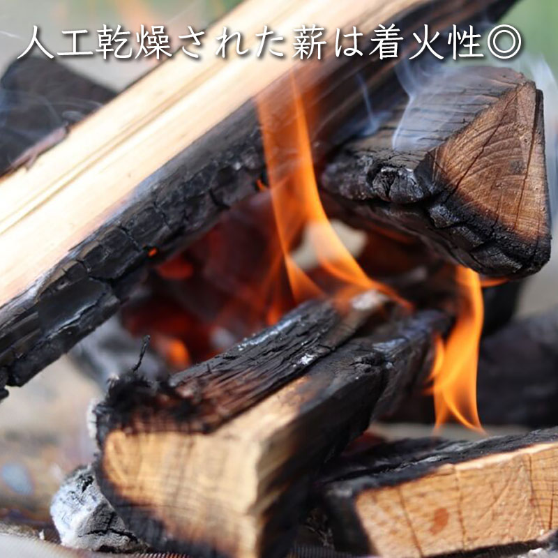 五感を楽しむ薪　5束セット｜| 薪 まき 焚き火 キャンプ アウトドア 薪ストーブ 暖房 燃料 火起こし 自然エネルギー 伊那市 長野県 信州【024-09】