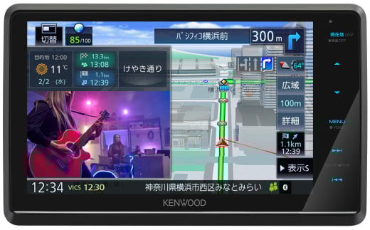 【460-01】JVCケンウッド　ナビゲーション　MDV-M911HDF