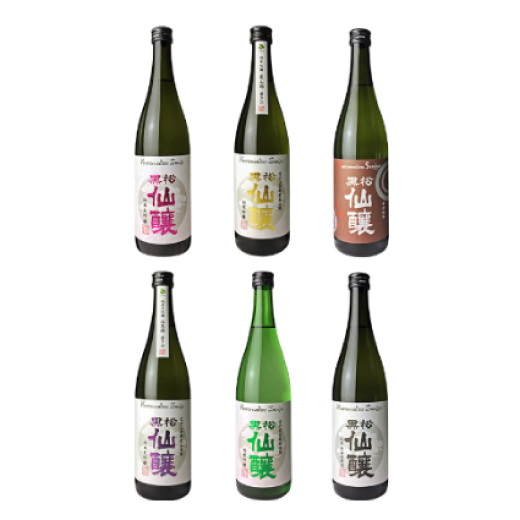 黒松仙醸 長野県酒造好適米 飲み比べ720ml×6本セット | 純米吟醸 純米大吟醸 飲み比べ セット 酒造好適米 伊那市 長野県 信州 【040-01】
