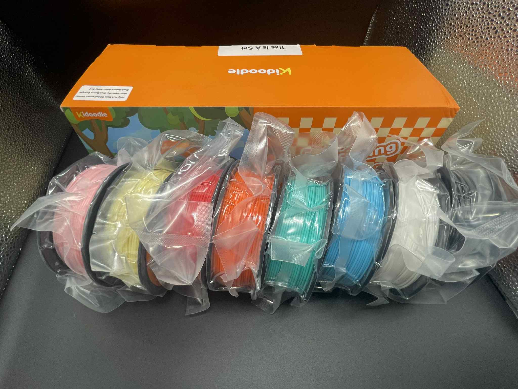 キッズ3Dプリンター専用フィラメント　250g×8色セット| プリンター 3D お子さま こども 知育 発想力 長野県 伊那市 【022-16】