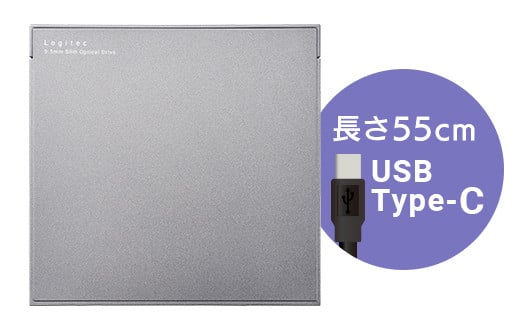 【043-05】 ロジテック Mac対応 ポータブルブルーレイドライブ LBD-LPWBWU3CMDG
