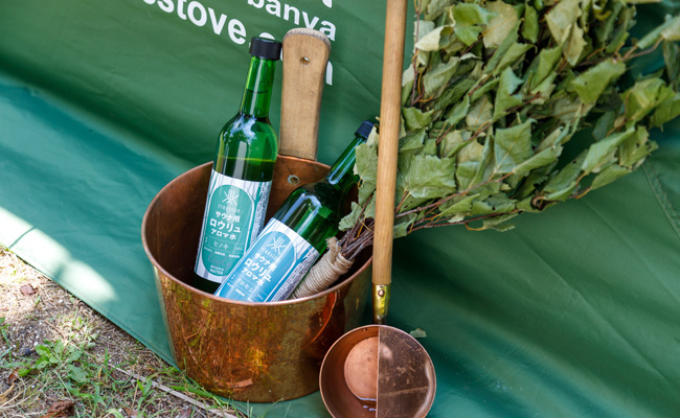 【 サウナ用 】 アロマ水 ヒノキ ( ファイヤーサイド FIRESIDE キャンプ キャンプ用品 アウトドア アウトドア用品 ロウリュ ) 長野県 