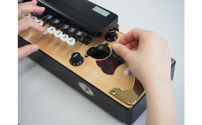 ソプラノアコースティックエレガント大正琴「優雅Ｓ」 雑貨 日用品 楽器 スタンダードモデル 琴伝流 優雅S 