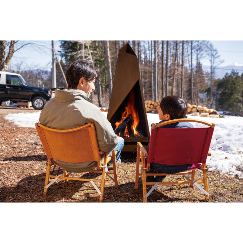 Tipi 150 駒ヶ根市 アウトドア キャンプ たき火台 焚火台 組立式 薪ストーブ ガーデンストーブ