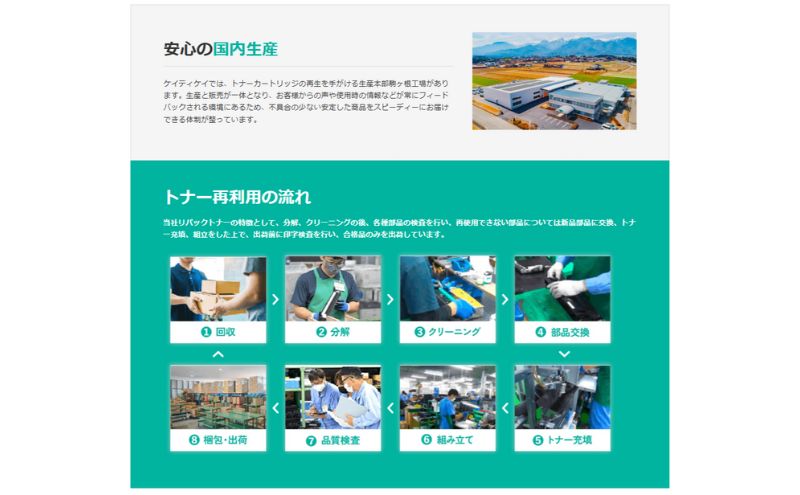 リユーストナーカートリッジ　リパックトナー Canon カートリッジ071H