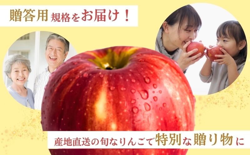 りんご 長野 贈答用 リンゴ 秋映 約4.5kg（16?18玉） 産地直送 ギフト プレゼント 贈答 贈答品 贈り物 フルーツ 果物 デザート あきばえ 秋 旬 信州 長野県 長野県産
