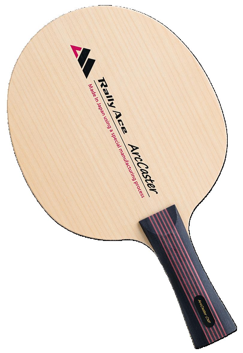 卓球ラケット RallyAce Arc Caster Inner グリップST | 卓球 ラケット RallyAce 木材 楓 リンバ ゼブラ アッシュ 選べる グリップ FL ST CP AN 長野県 塩尻市