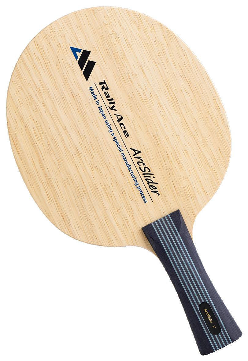 卓球ラケット 卓球ラケット RallyAce ArcSlider Over グリップCP | 卓球 ラケット RallyAce 木材 楓 リンバ ゼブラ アッシュ 選べる グリップ FL ST CP AN 長野県 塩尻市