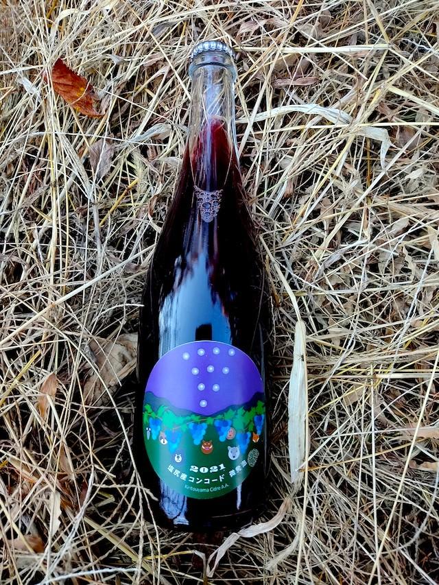 霧訪山シードル 塩尻市産ワイン4本飲み比べセット（メルロー／ピノ・グリ／コンコード／林檎（シードル）） | 塩尻ワイン ワイン 赤 メルロー ピノ・グリ コンコード りんご 微発砲 シードル 霧訪山シードル 無添加 無濾過 酒 長野県 塩尻市