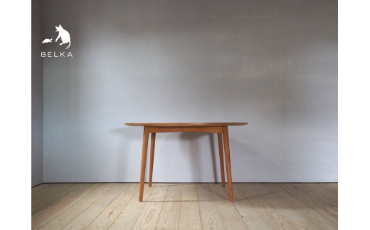 国産山桜の丸テーブル ラウンドダイニングテーブル≪出荷時期：受注後、約4ヶ月ほどで出荷予定≫ | ダイニングテーブル 丸テーブル 家具 インテリア 長野県 塩尻市