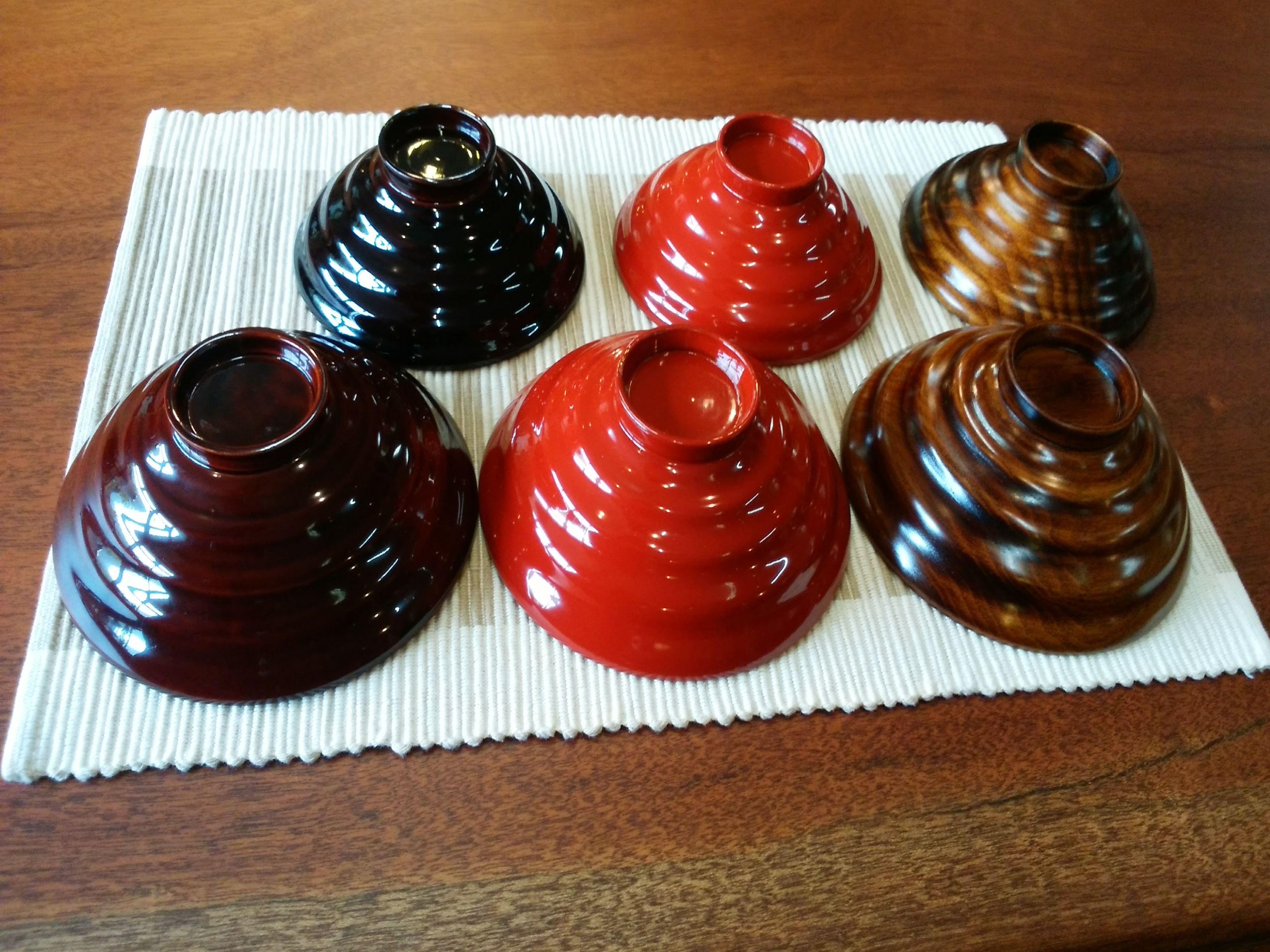 ≪木曽漆器≫ ハンノキ 飯椀 （小） 【朱】 | 日用品 ハンノキ 父の日 飯椀 茶碗 お茶碗 食器 モダン 和モダン 漆器 木曽漆器 信州 木曽 木曾 木製 朱塗 長野県 塩尻市