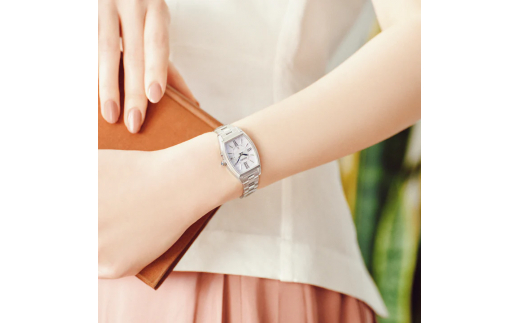 【Ladies'】 SEIKO SSQW071 ルキア グロウ (ソーラー電波) | セイコー ルキア ソーラー 腕時計 時計 ウオッチ クリスタル ガラス レディース 防水 長野県 塩尻市