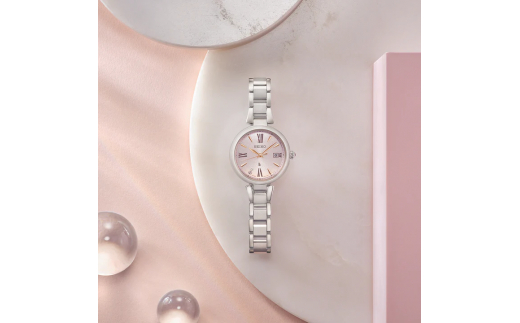 【Ladies'】 SEIKO SSQW081 ルキア グロウ (ソーラー電波) | セイコー ルキア ソーラー 腕時計 時計 ウオッチ ダイヤ クリスタル ガラス レディース 防水 長野県 塩尻市