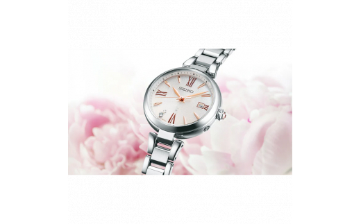 【Ladies'】 SEIKO SSQW081 ルキア グロウ (ソーラー電波) | セイコー ルキア ソーラー 腕時計 時計 ウオッチ ダイヤ クリスタル ガラス レディース 防水 長野県 塩尻市