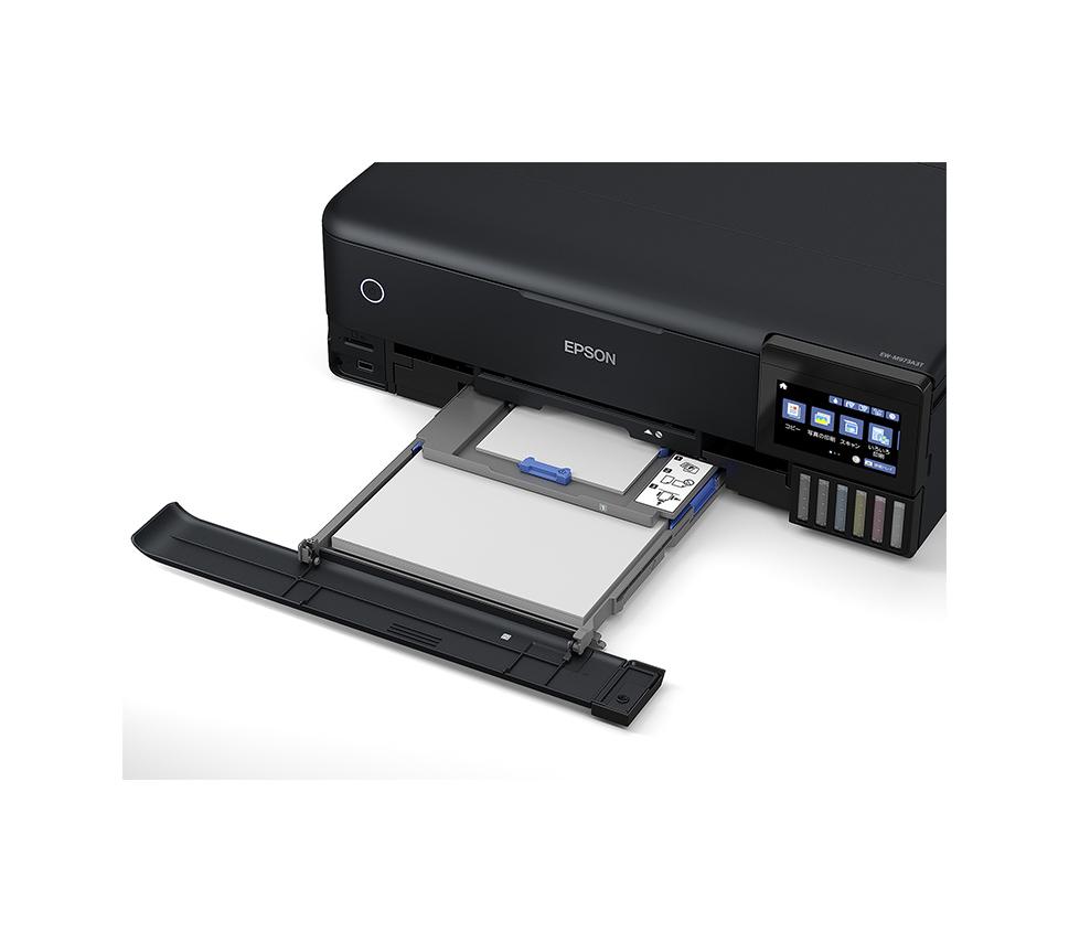 EPSON エコタンク A3カラーインクジェット複合機 クロ EW-M973A3T | エプソン プリンター プリント 印刷 A3 カラー インクジェット複合機 グッドデザイン賞 黒 ブラック 低コスト 長野県 塩尻市