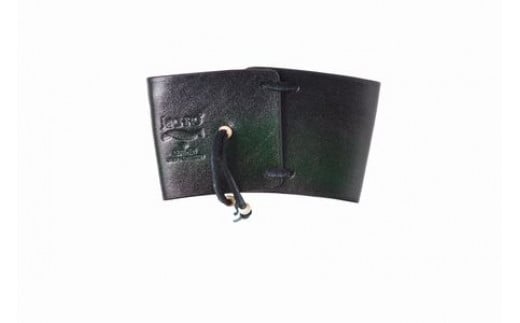 jaCHRO CUP SLEEVE （緑） | 皮 革 漆 信州 コーヒー 珈琲 カフェ カップスリーブ 休憩 長野県 塩尻市