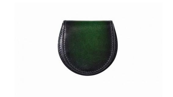 jaCHRO COIN CASE （緑） |  信州 皮 革 漆 コインケース 財布 小銭入れ 長野県 塩尻市