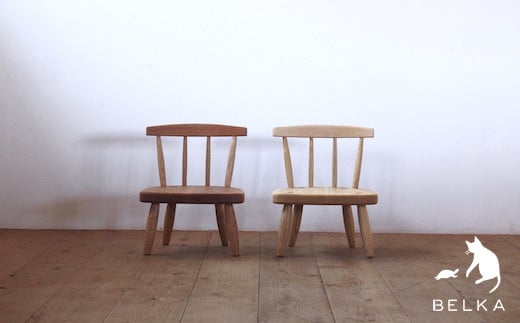 国産山桜 こども椅子bcc-1