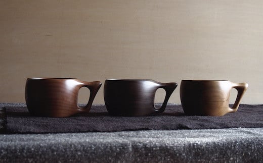 ククサ 長野県産山桜マグカップ ≪出荷時期：受注後4ヶ月ほどで発送予定≫ | マグカップ カップ 山桜 ククサ 雑貨 無垢材 木製 食器 ギフト 撥水性 耐熱性 塩尻市 長野県