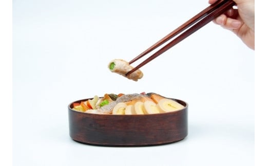 木曽ひのき小判メンパ