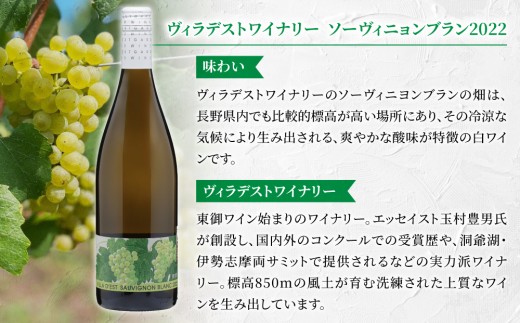 日本ワインコンクール金賞受賞！長野ワイン（赤白ワイン）飲み比べ 2本セット｜【ヴィラデストワイナリー】ソーヴィニョンブラン（GI長野 認定ワイン）、【ヨネファーム東御】メランジュ ローダニアン 鞍掛金井ヴィンヤード ｜長野 東御 