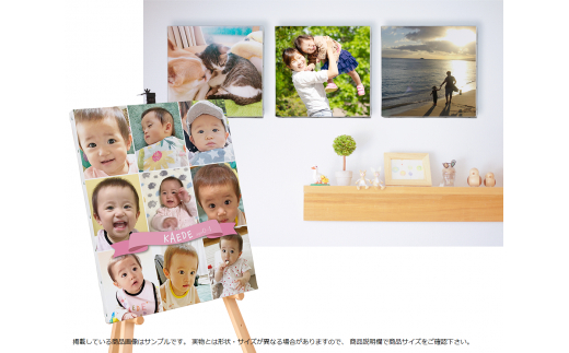 オリジナルキャンバスプリント（S4サイズ）2枚セット