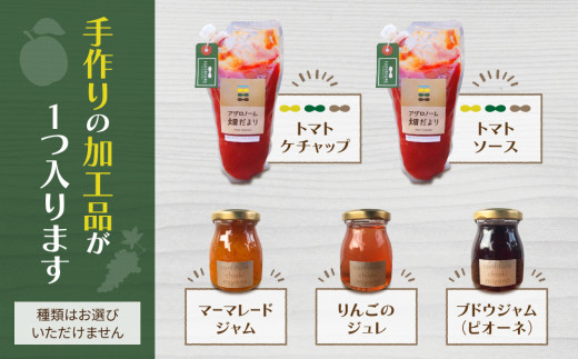 お試し季節のお野菜と加工品セット（お一人様向け）｜５～８種類の野菜・加工品詰め合わせ【アグロノーム】
