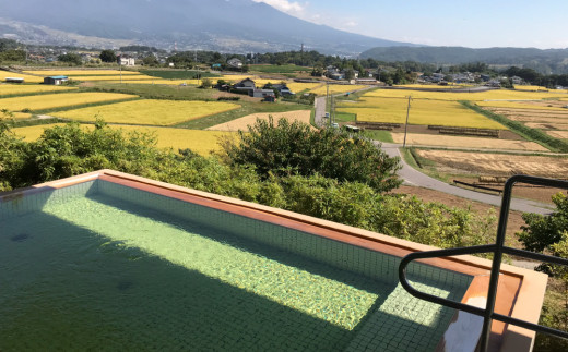 信州八重原温泉　アートヴィレッジ明神館　宿泊補助券