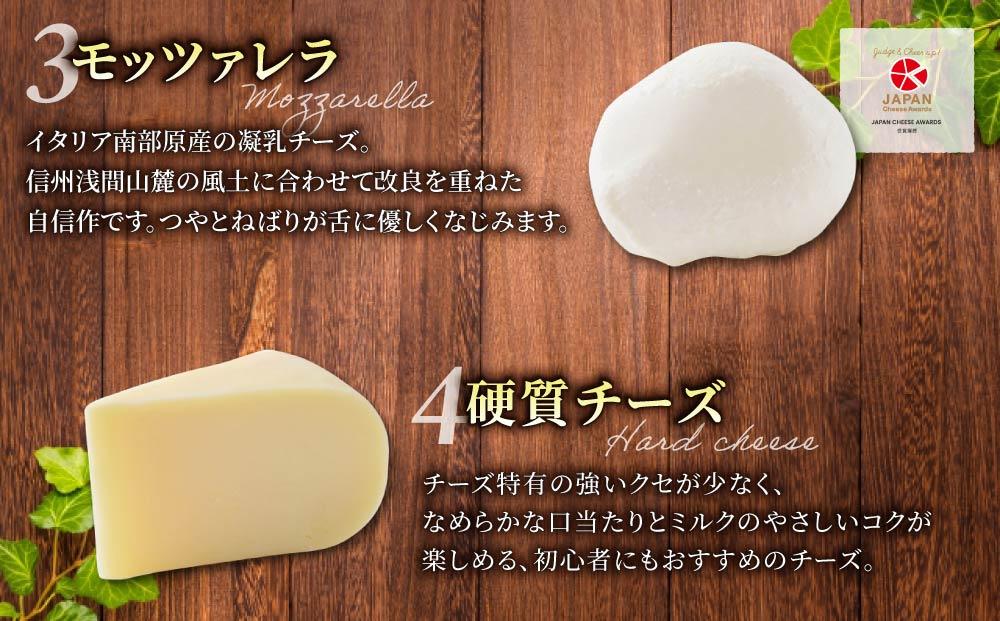 4種のチーズセット（カマンベール、硬質チーズ、ブルーチーズ、モッツァレラ） | アトリエ・ド・フロマージュ 食べ比べ  詰め合わせ 長野 国産チーズ　※2026年4月よりセット内容変更