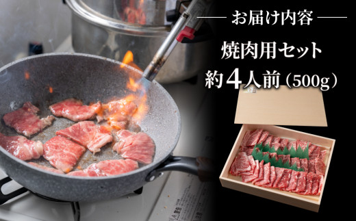 【信州プレミアム牛】特選 焼肉セット（500g） | 【小田切牧場】A5 A4 牛肉 黒毛和牛 信州牛 国産牛 冷凍  赤身 霜降り肉 モモ ロース ギフト プレゼント 贈答 長野 信州 東御