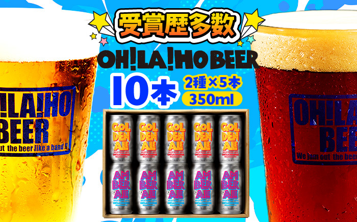 ゴールデンエール＆アンバーエール10本セット クラフトビール 飲み比べ